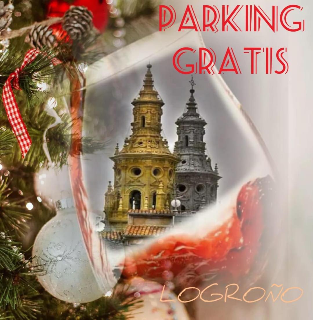 דירות לוגרוניו Gonzalo De Berceo 15 " Calidad-Sobrio" And " Free Private Parking " מראה חיצוני תמונה